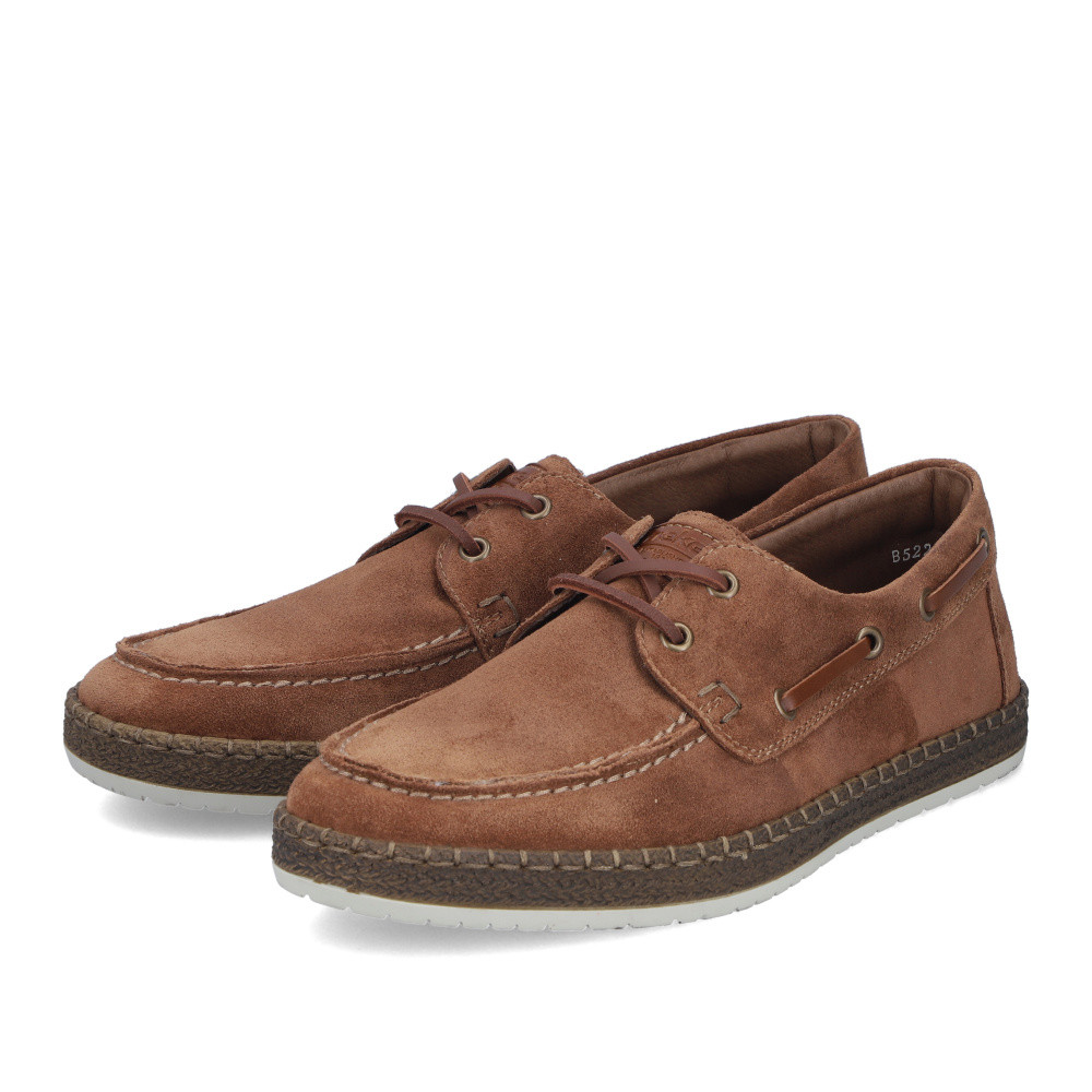 detail Pánske poltopánky RIEKER B5220-22 hnedá S6