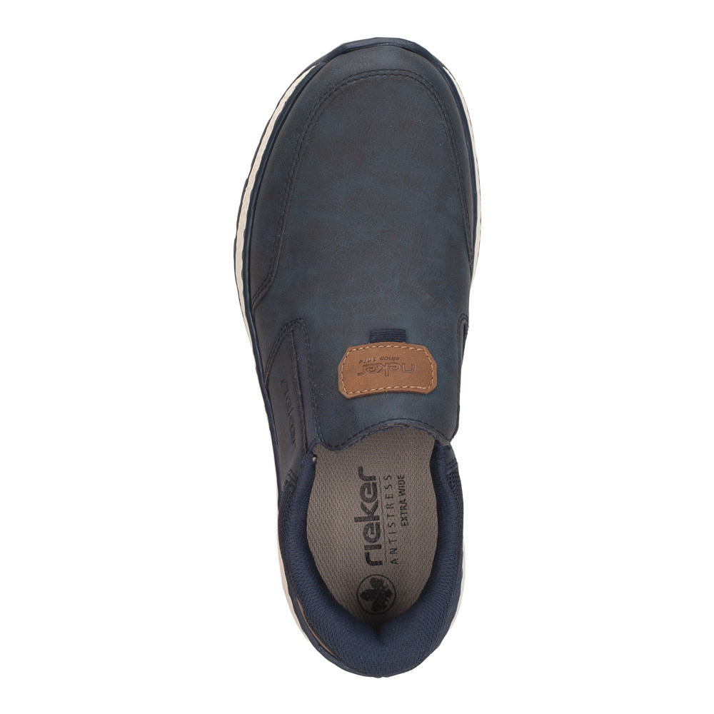 detail Pánské mokasíny RIEKER B9057-14 modrá S6