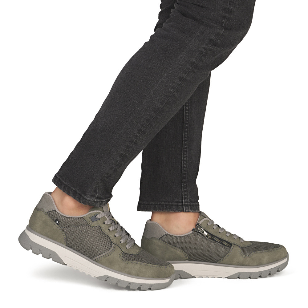 detail Pánské tenisky RIEKER B9302-54 zelená S6