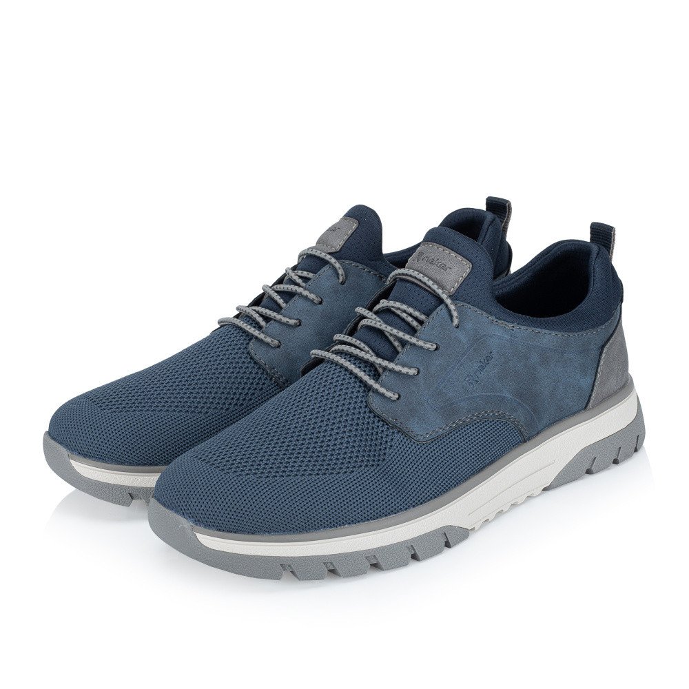 detail Pánské polobotky RIEKER B9352-14 modrá S6