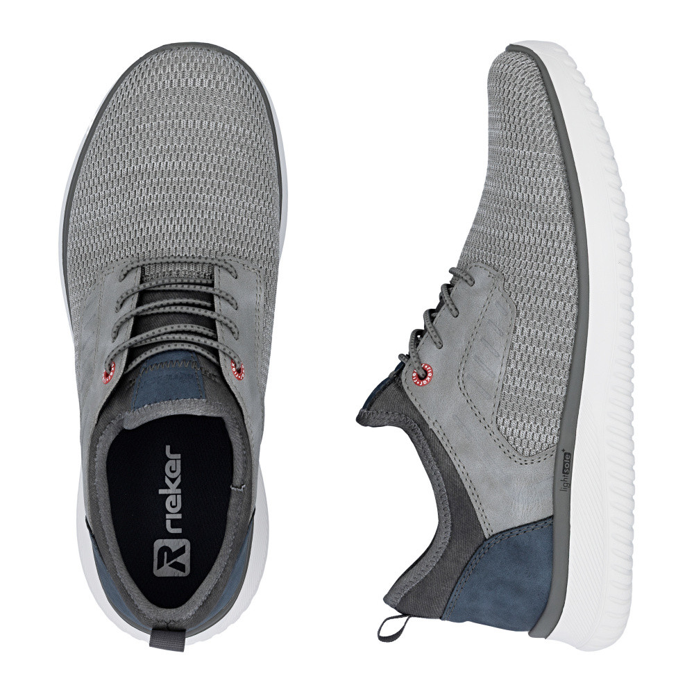 detail Pánské tenisky RIEKER B9651-40 šedá S6