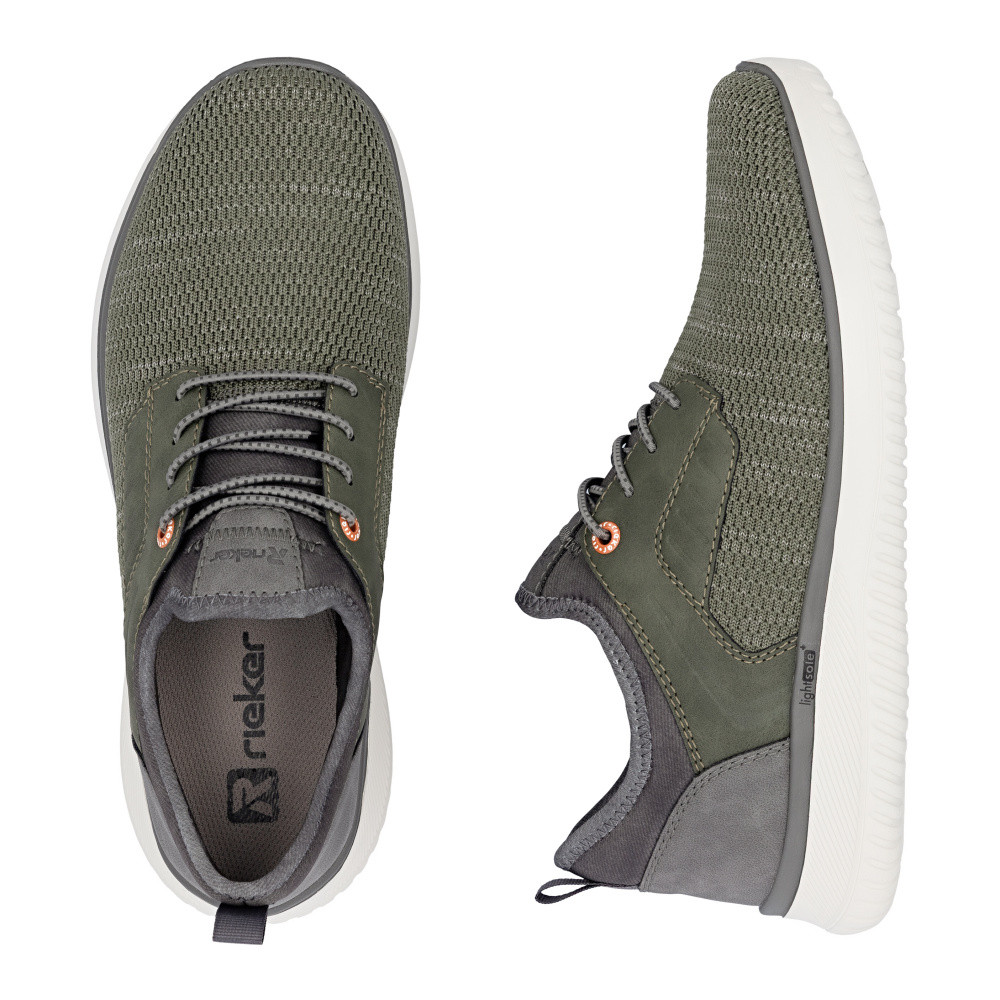 detail Pánské tenisky RIEKER B9651-52 zelená S6