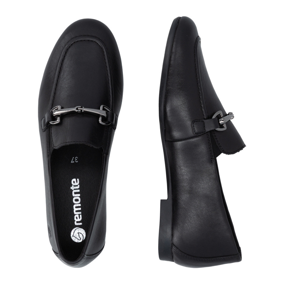 detail Dámské mokasíny REMONTE D0K13-00 černá S6