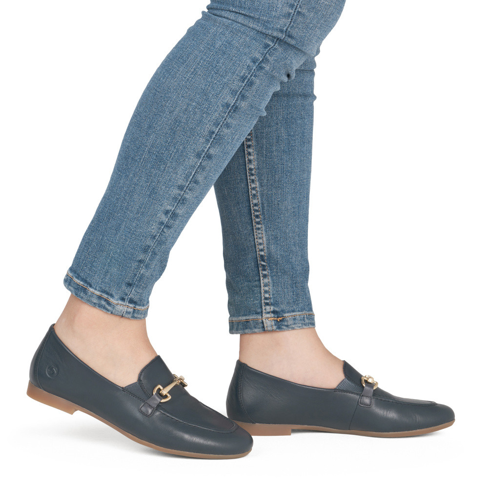 detail Dámské mokasíny REMONTE D0K13-14 modrá S6