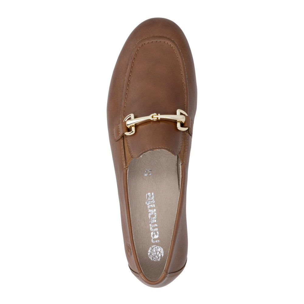 detail Dámské mokasíny REMONTE D0K13-24 hnědá S6