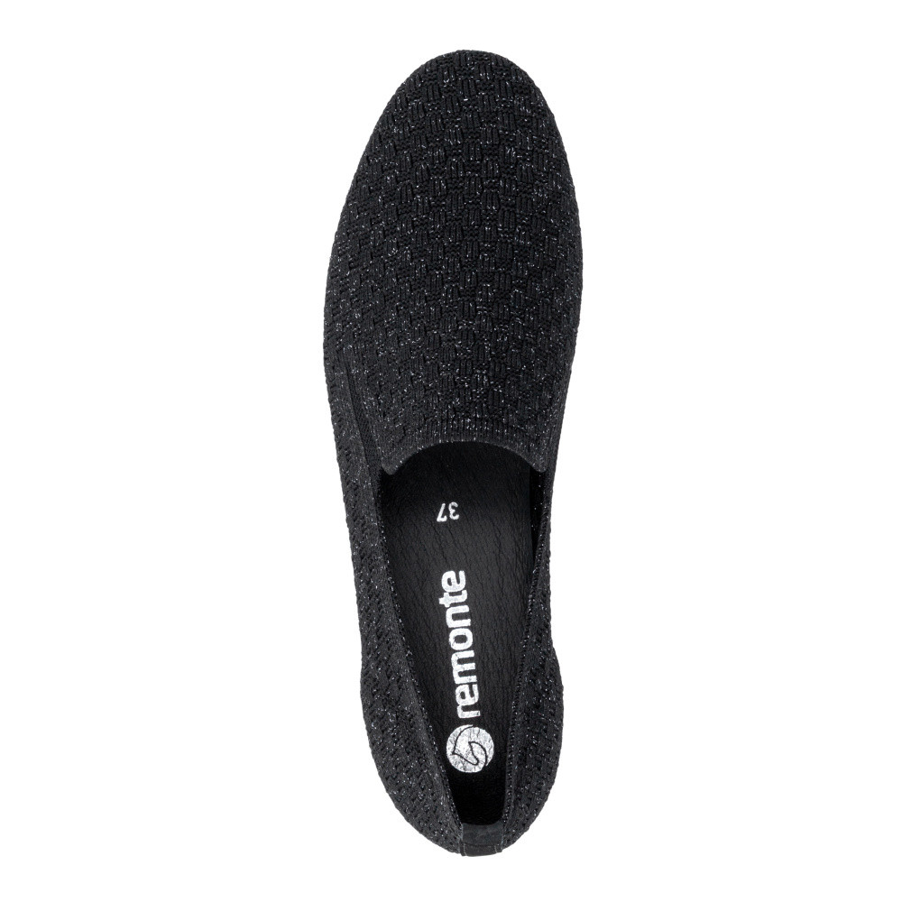 detail Dámské mokasíny REMONTE D0K15-02 černá S6