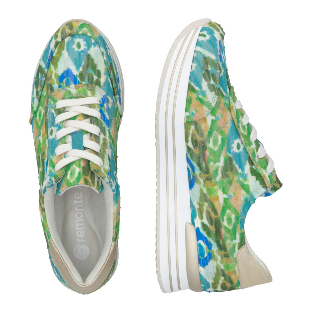 detail Dámské tenisky REMONTE D1332-90 zelená S6