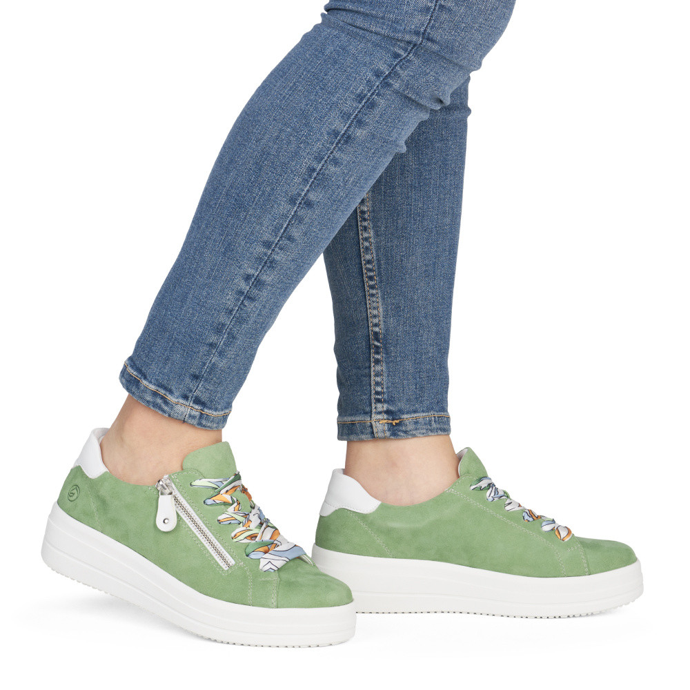 detail Dámské tenisky REMONTE D1C06-53 zelená S6