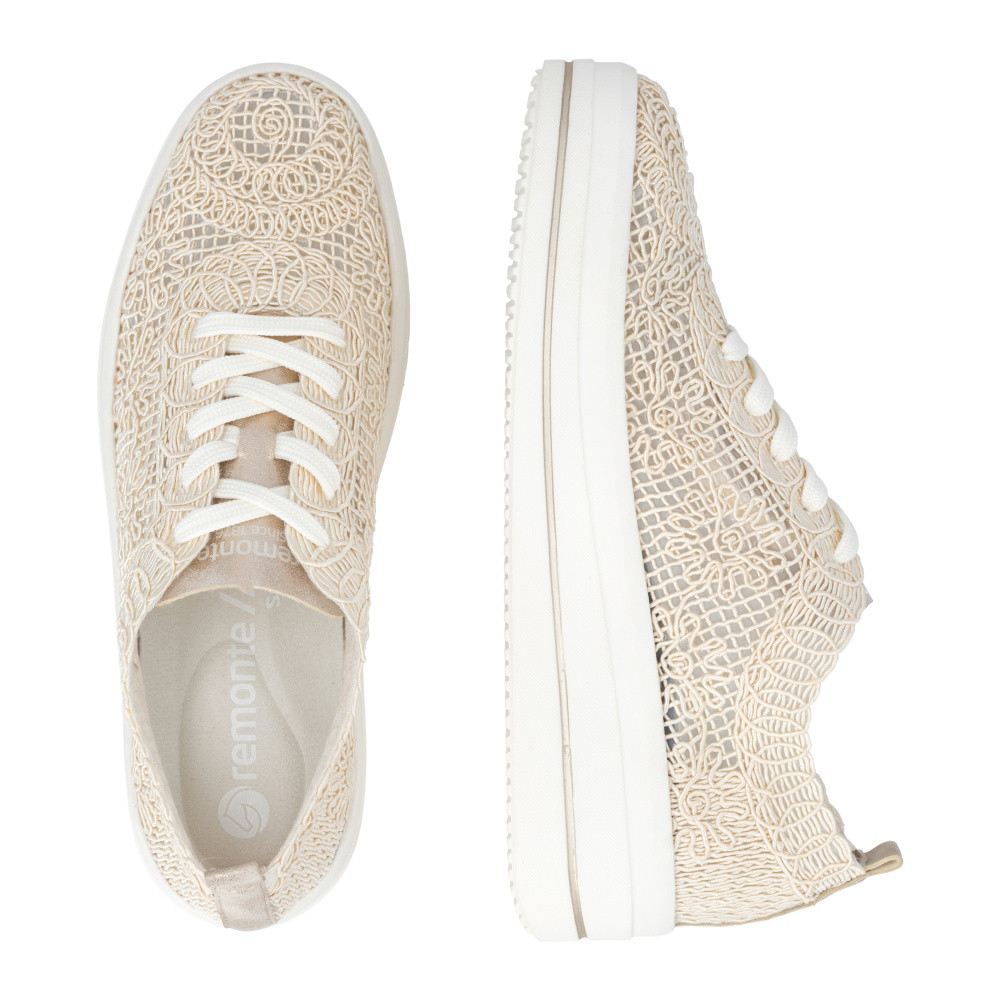 detail Dámské tenisky REMONTE D1C14-60 béžová S6