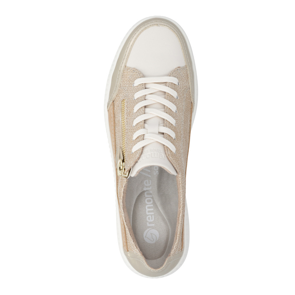 detail Dámské tenisky REMONTE D2E06-60 béžová S6