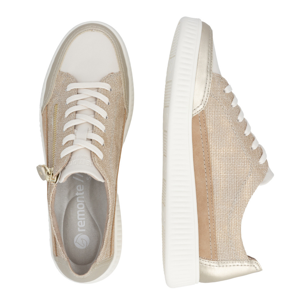 detail Dámské tenisky REMONTE D2E06-60 béžová S6