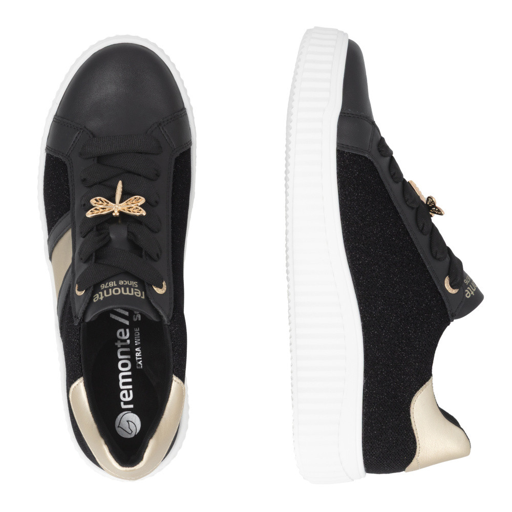 detail Dámské tenisky REMONTE D3E01-03 černá S6