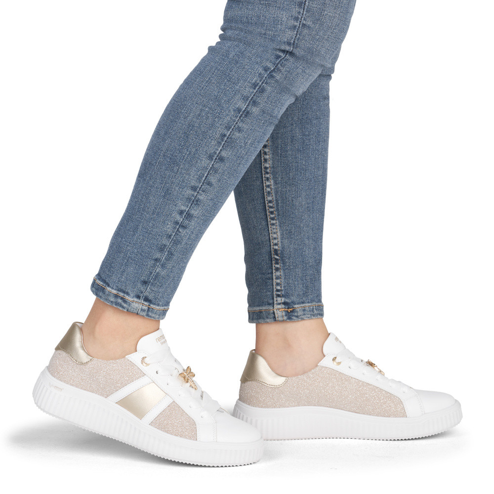 detail Dámské tenisky REMONTE D3E01-90 béžová S6