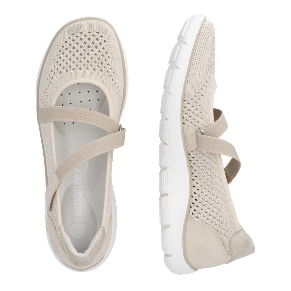 detail Dámské baleríny REMONTE D3G05-60 béžová S6