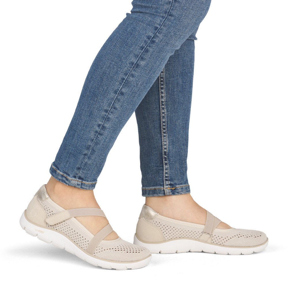 detail Dámské baleríny REMONTE D3G05-60 béžová S6