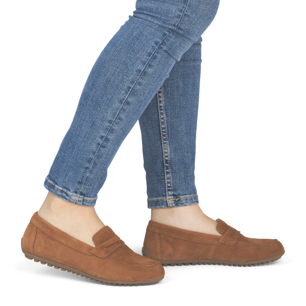 detail Dámské mokasíny REMONTE D3K00-22 hnědá S6