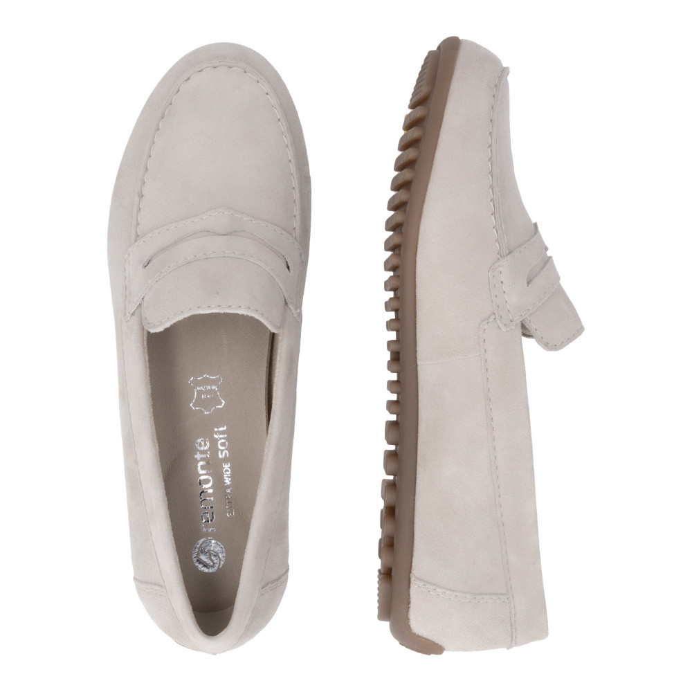 detail Dámské mokasíny REMONTE D3K00-60 béžová S6