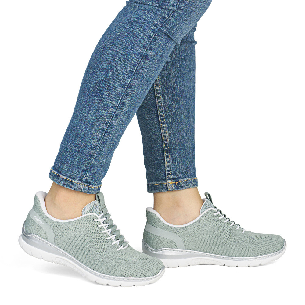 detail Dámské tenisky RIEKER L3262-52 zelená S6