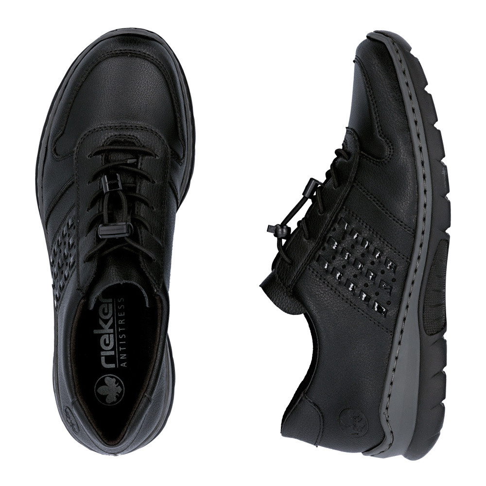 detail Dámské polobotky RIEKER L32F3-00 černá S6