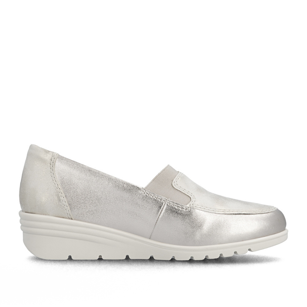 detail Dámské mokasíny RIEKER L5351-60 zlatá S6