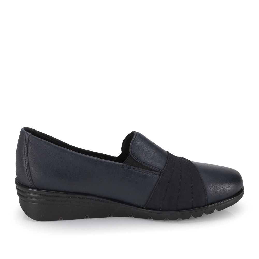 detail Dámské mokasíny RIEKER L5356-14 modrá S6