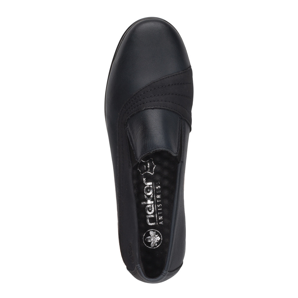 detail Dámské mokasíny RIEKER L5356-14 modrá S6