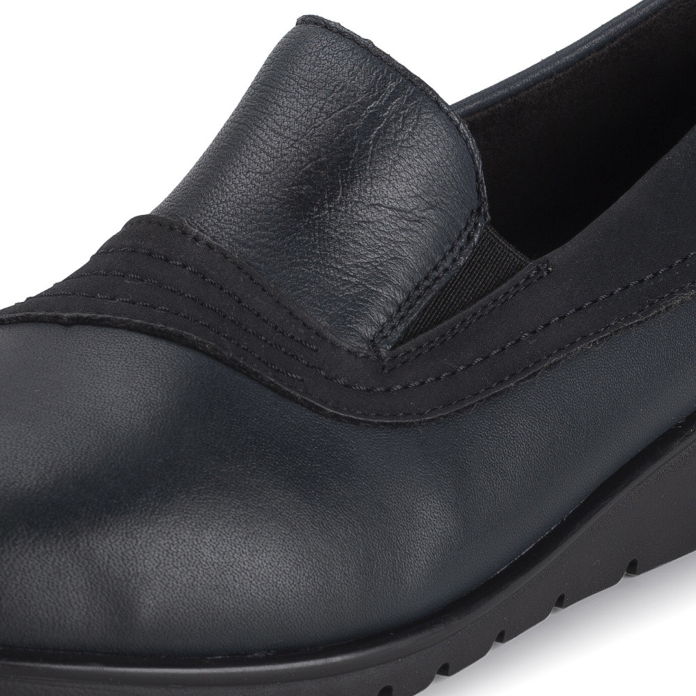 detail Dámské mokasíny RIEKER L5356-14 modrá S6