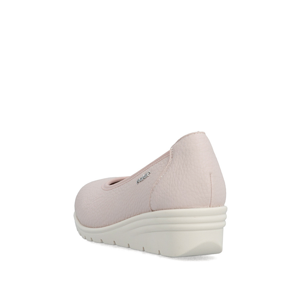 detail Dámské baleríny RIEKER L5360-31 růžová S6