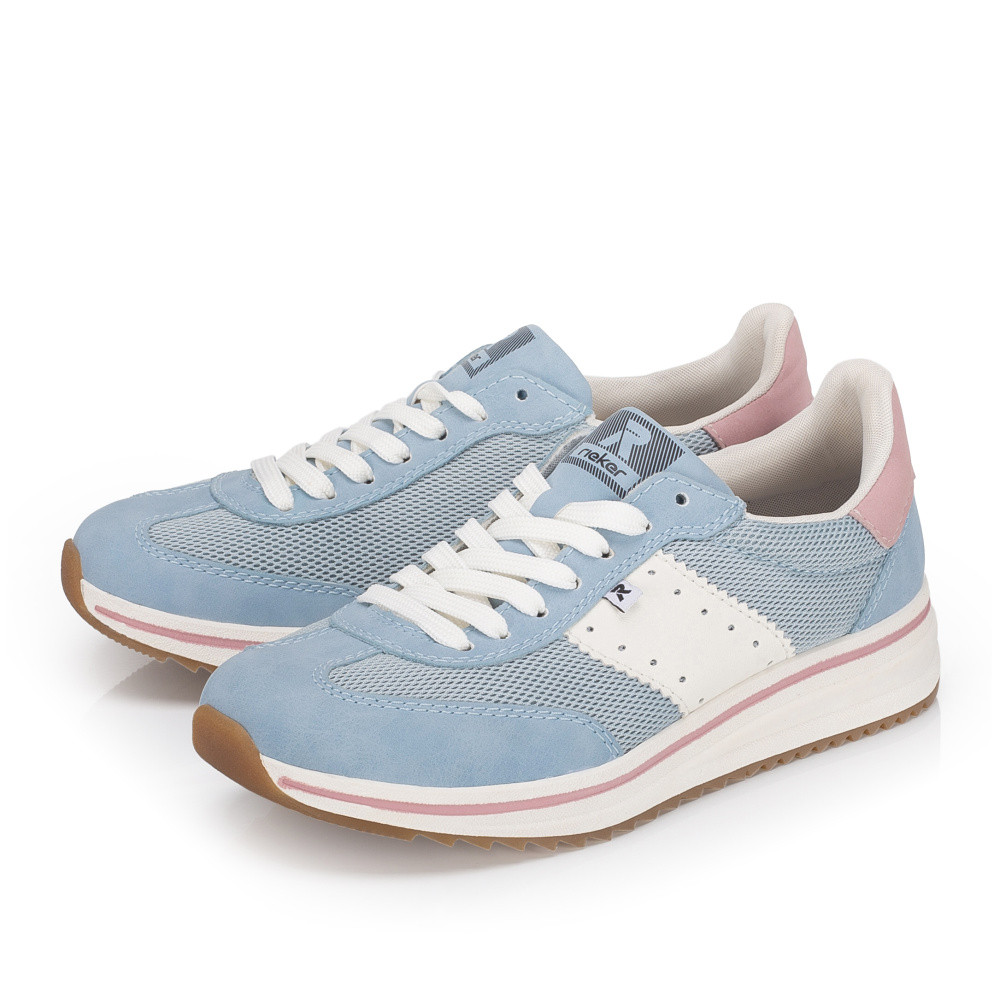 detail Dámské tenisky RIEKER L5802-10 modrá S6