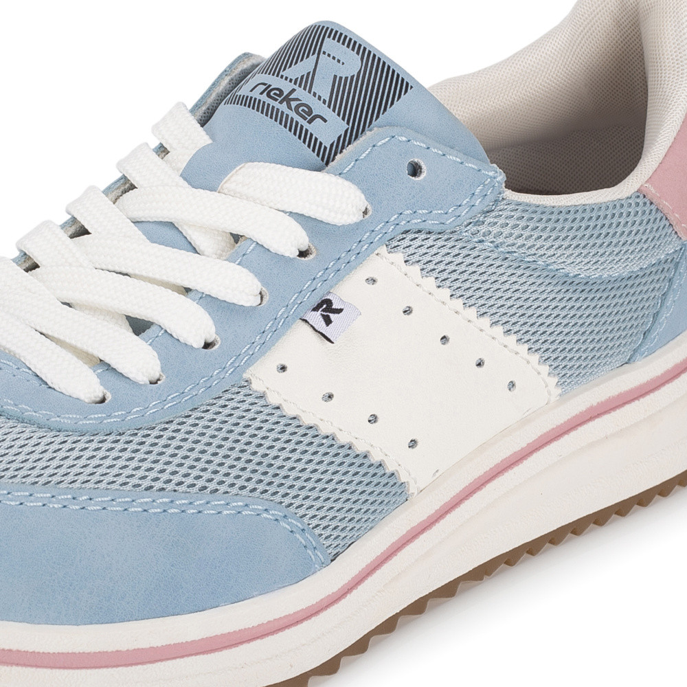 detail Dámské tenisky RIEKER L5802-10 modrá S6