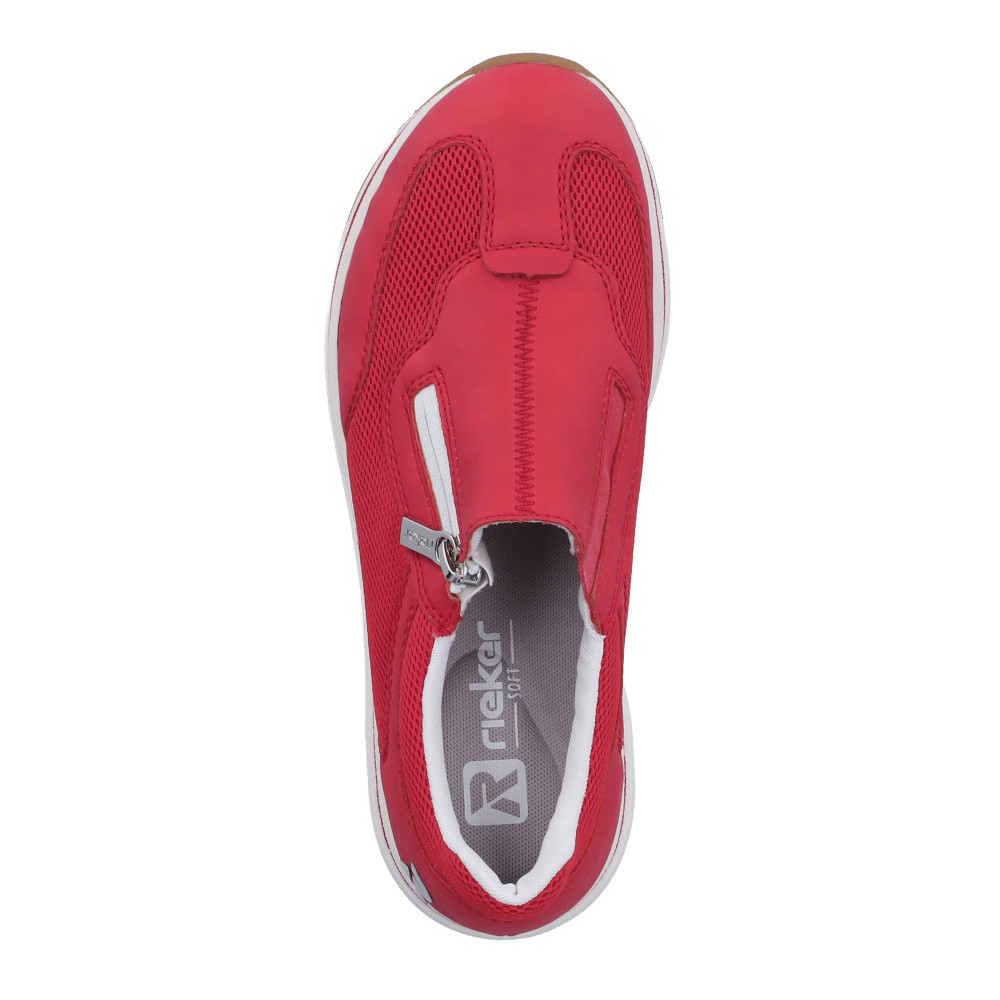 detail Dámske tenisky RIEKER L5854-33 červená S6
