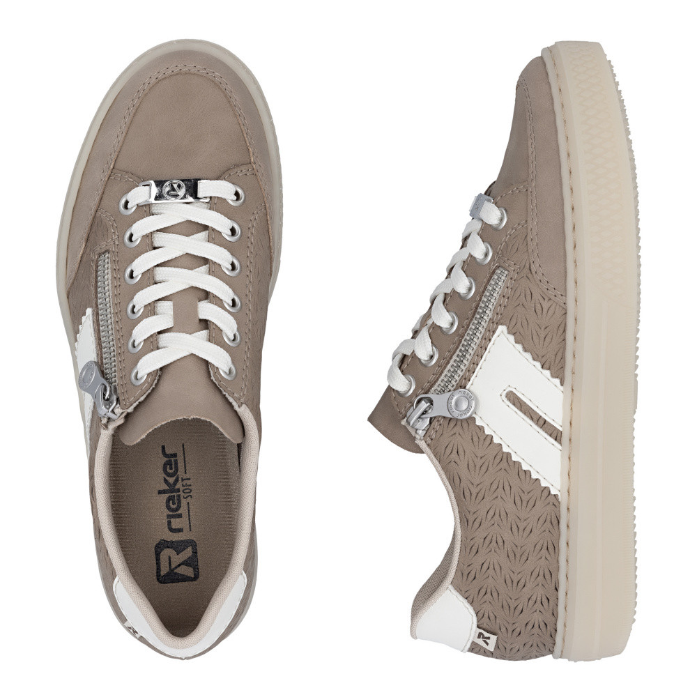 detail Dámské tenisky RIEKER L5903-20 béžová S6