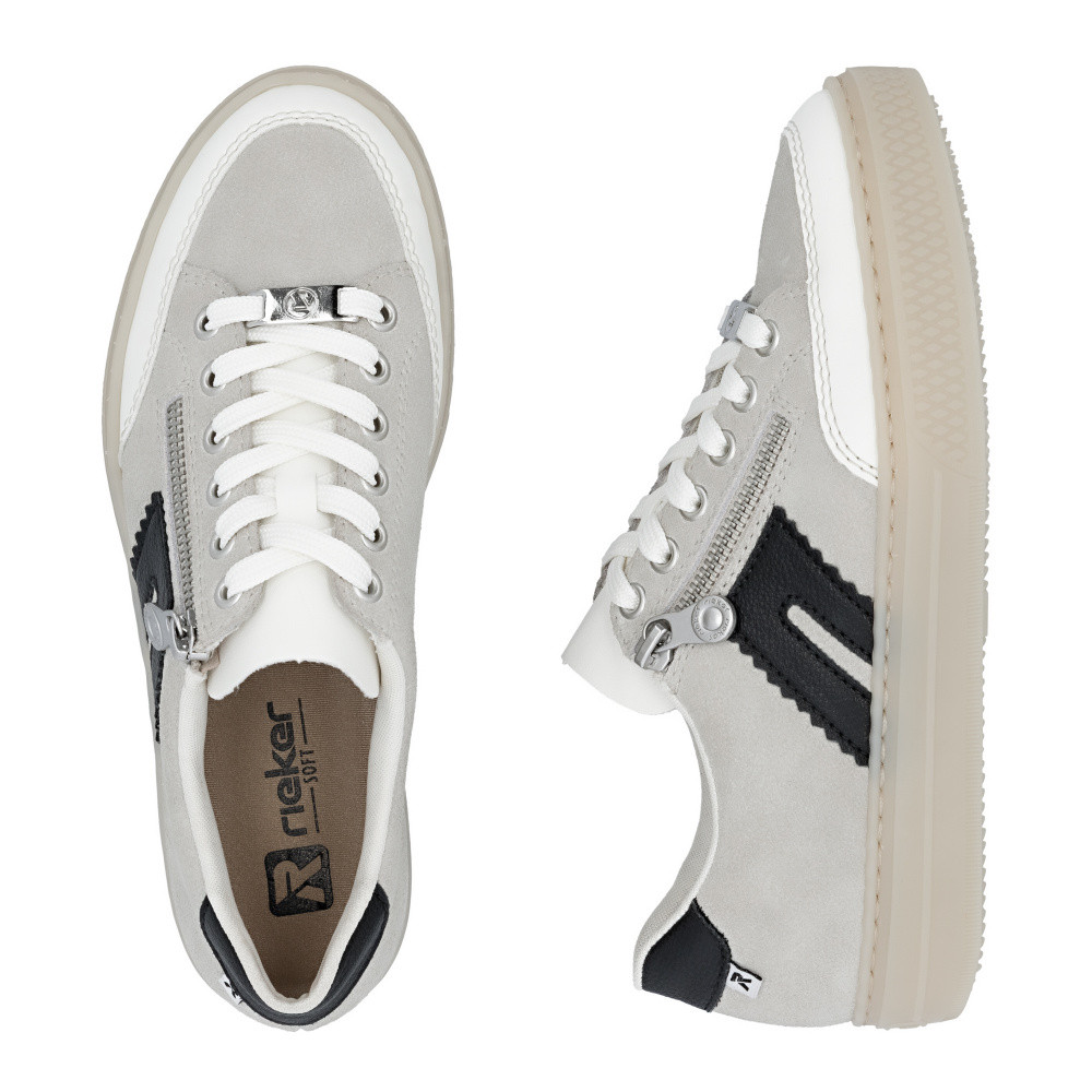 detail Dámské tenisky RIEKER L5903-40 šedá S6