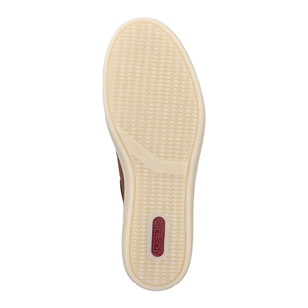 detail Dámské mokasíny RIEKER L5905-24 hnědá S6