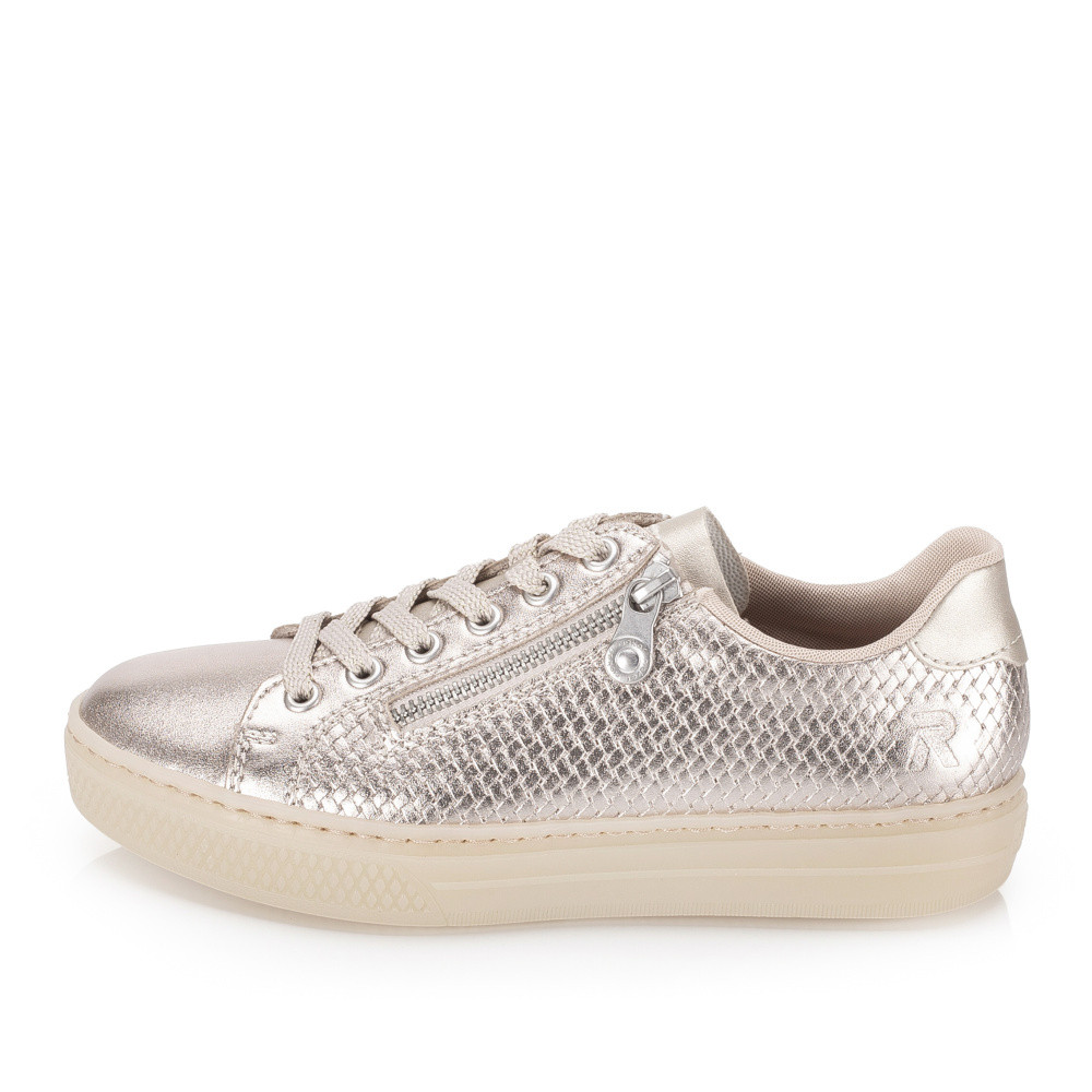 detail Dámské tenisky RIEKER L5955-90 zlatá S6