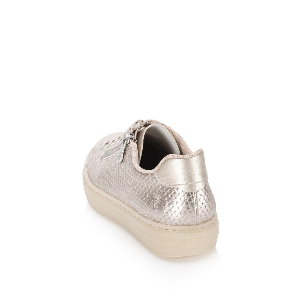 detail Dámské tenisky RIEKER L5955-90 zlatá S6