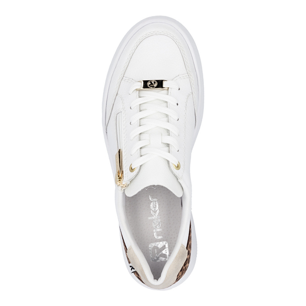 detail Dámské tenisky RIEKER M1900-80 bílá S6