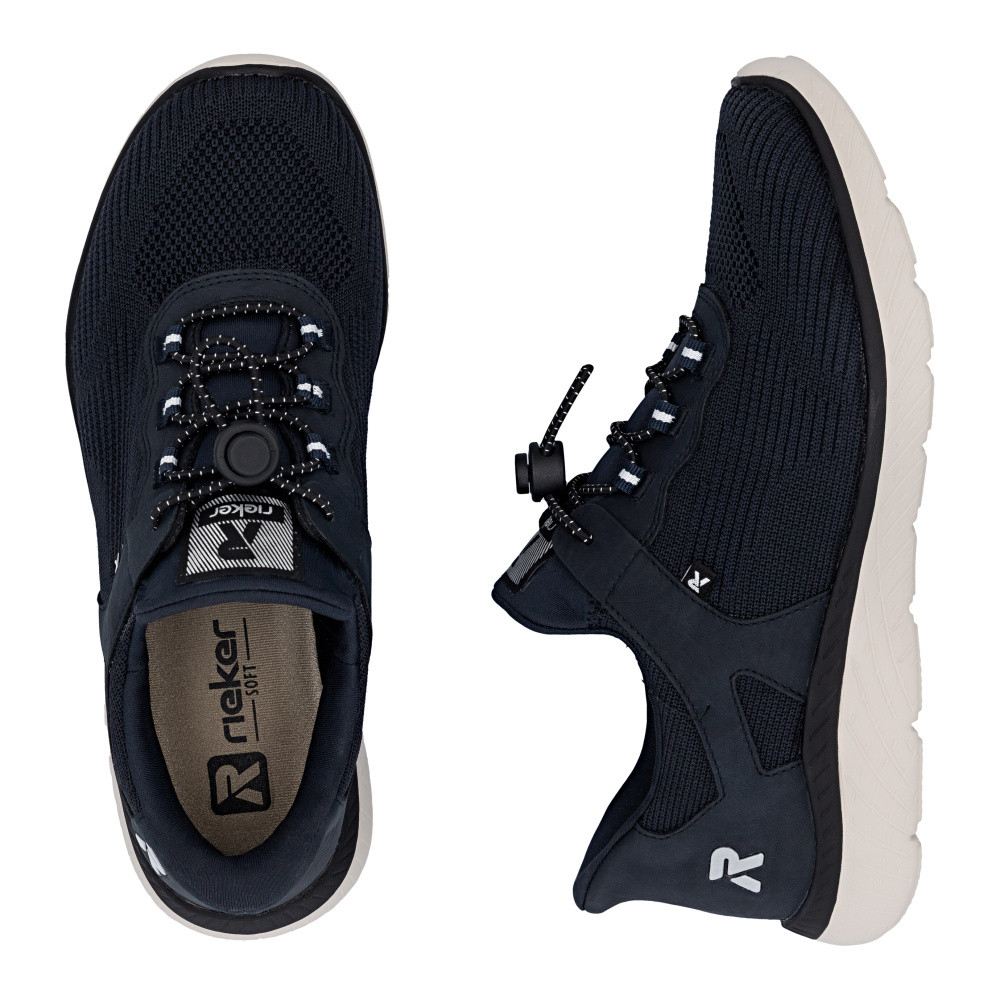 detail Dámské tenisky RIEKER M5076-14 modrá S6