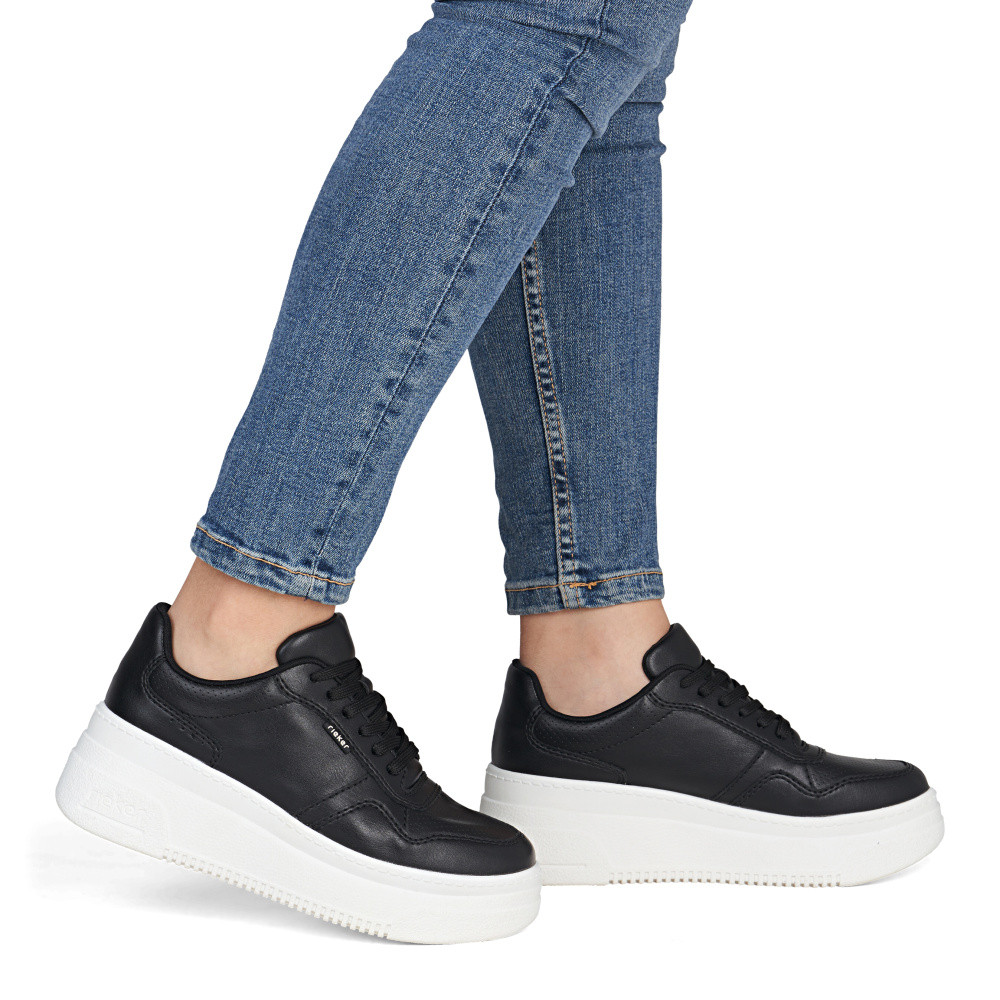 detail Dámské tenisky RIEKER M7811-00 černá S6