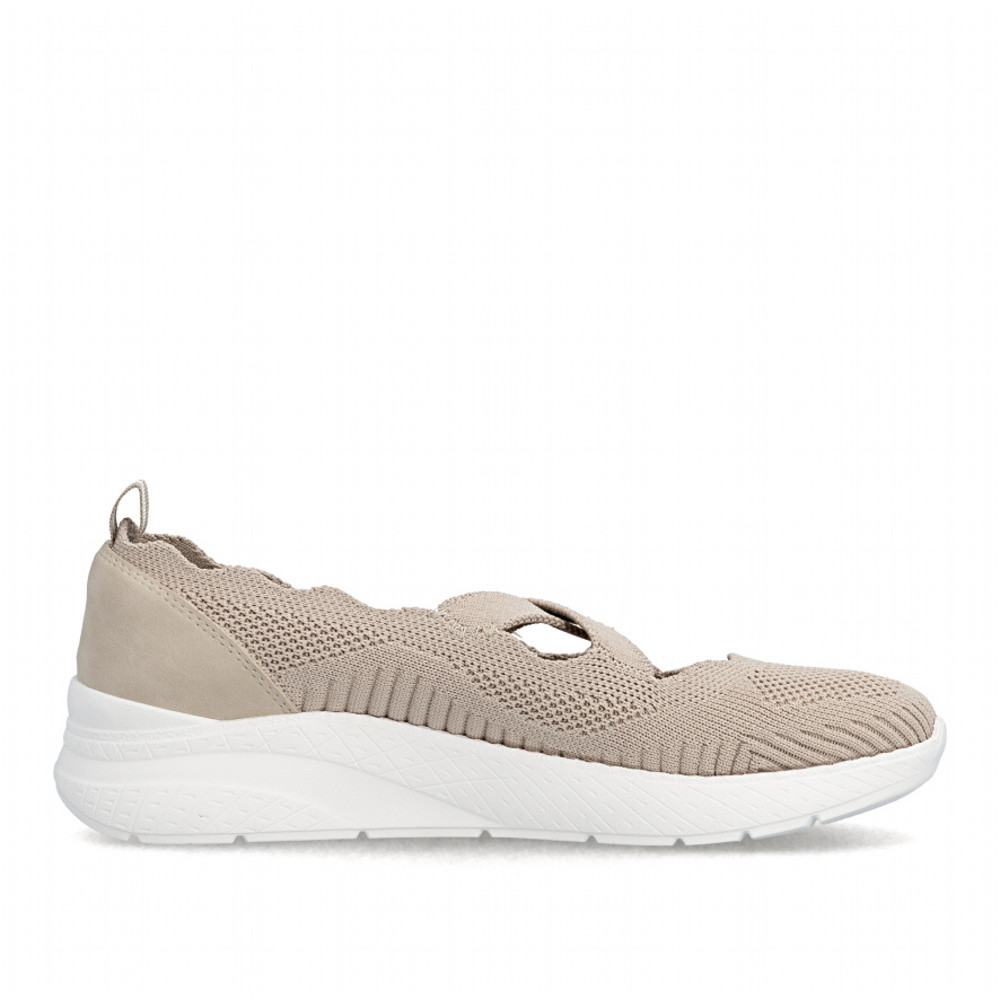 detail Dámské baleríny RIEKER M8554-62 béžová S6