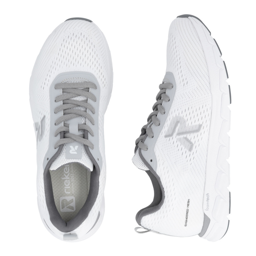 detail Dámské tenisky RIEKER M9006-80 bílá S6