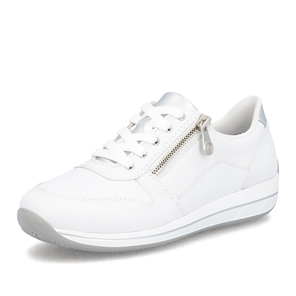 detail Dámské polobotky RIEKER N1100-81 bílá S6