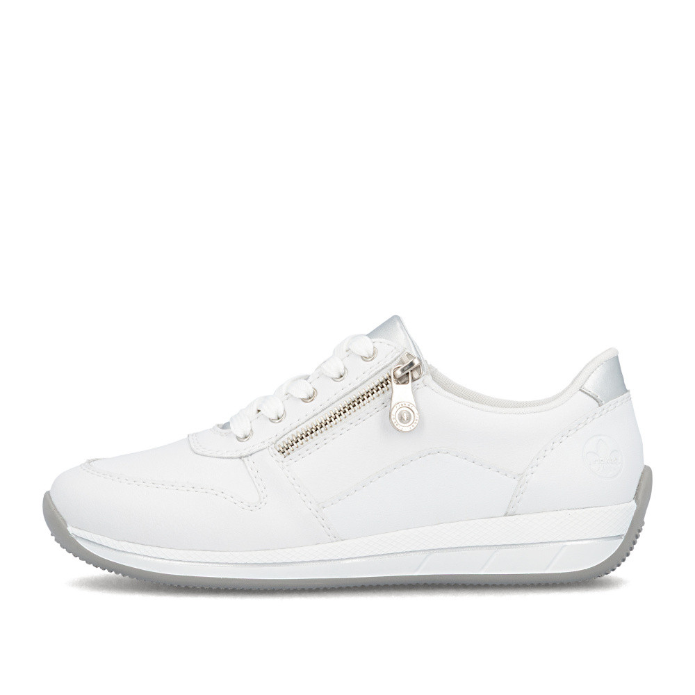 detail Dámské polobotky RIEKER N1100-81 bílá S6