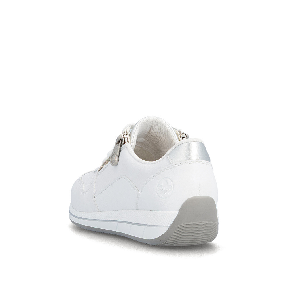 detail Dámské polobotky RIEKER N1100-81 bílá S6