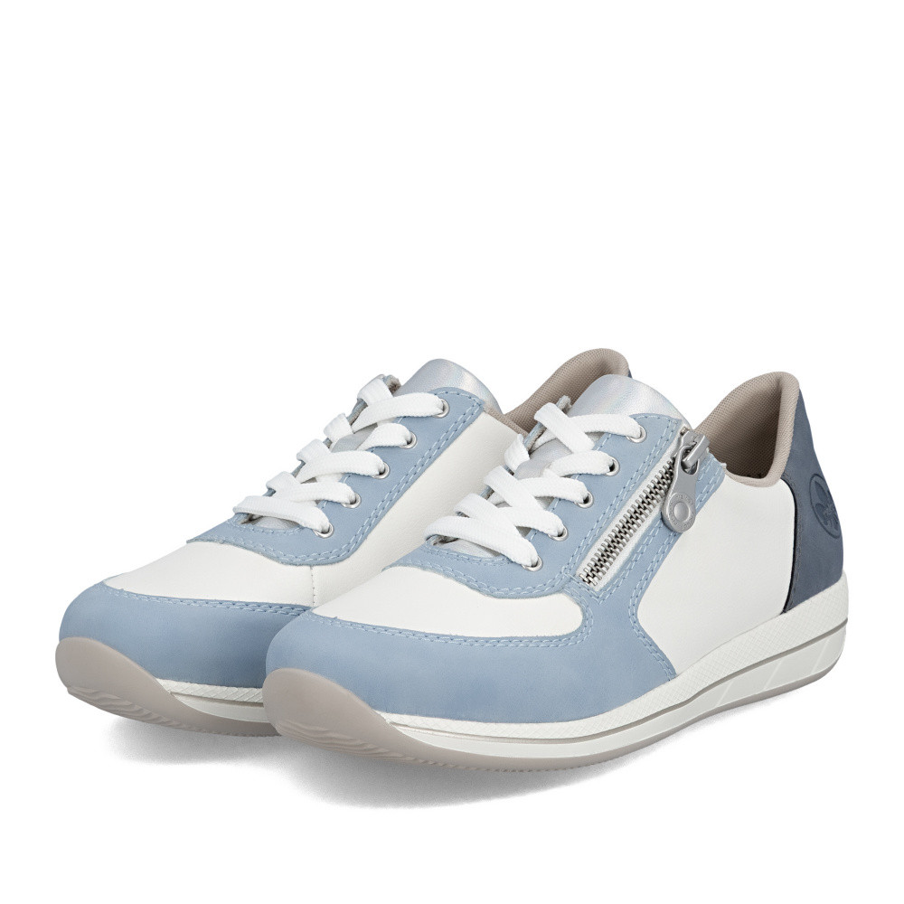 detail Dámské polobotky RIEKER N1112-10 modrá S6