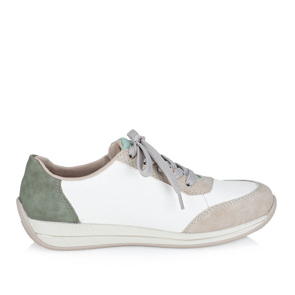 detail Dámské polobotky RIEKER N1112-92 bílá S6