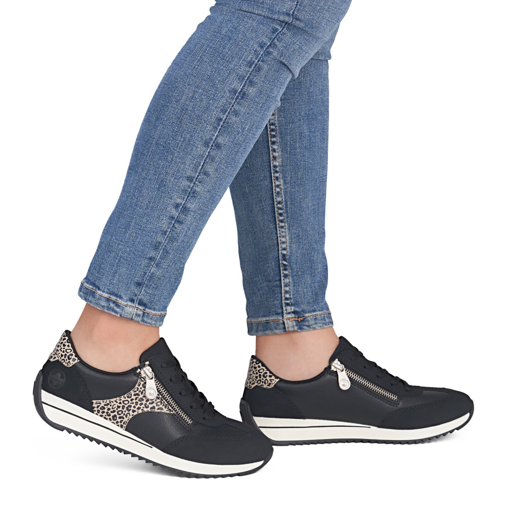 detail Dámské tenisky RIEKER N1210-00 černá S6