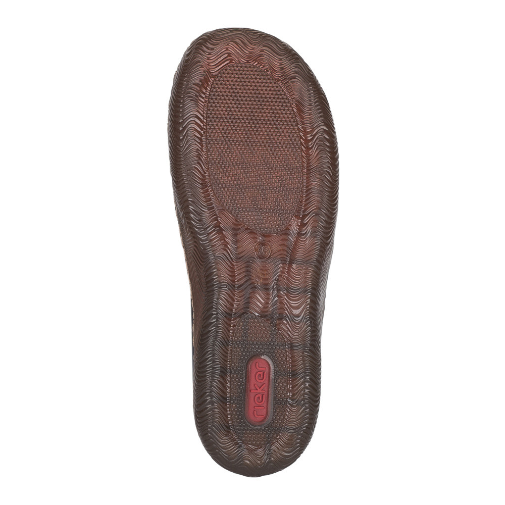 detail Dámské polobotky RIEKER N2400-14 modrá S6