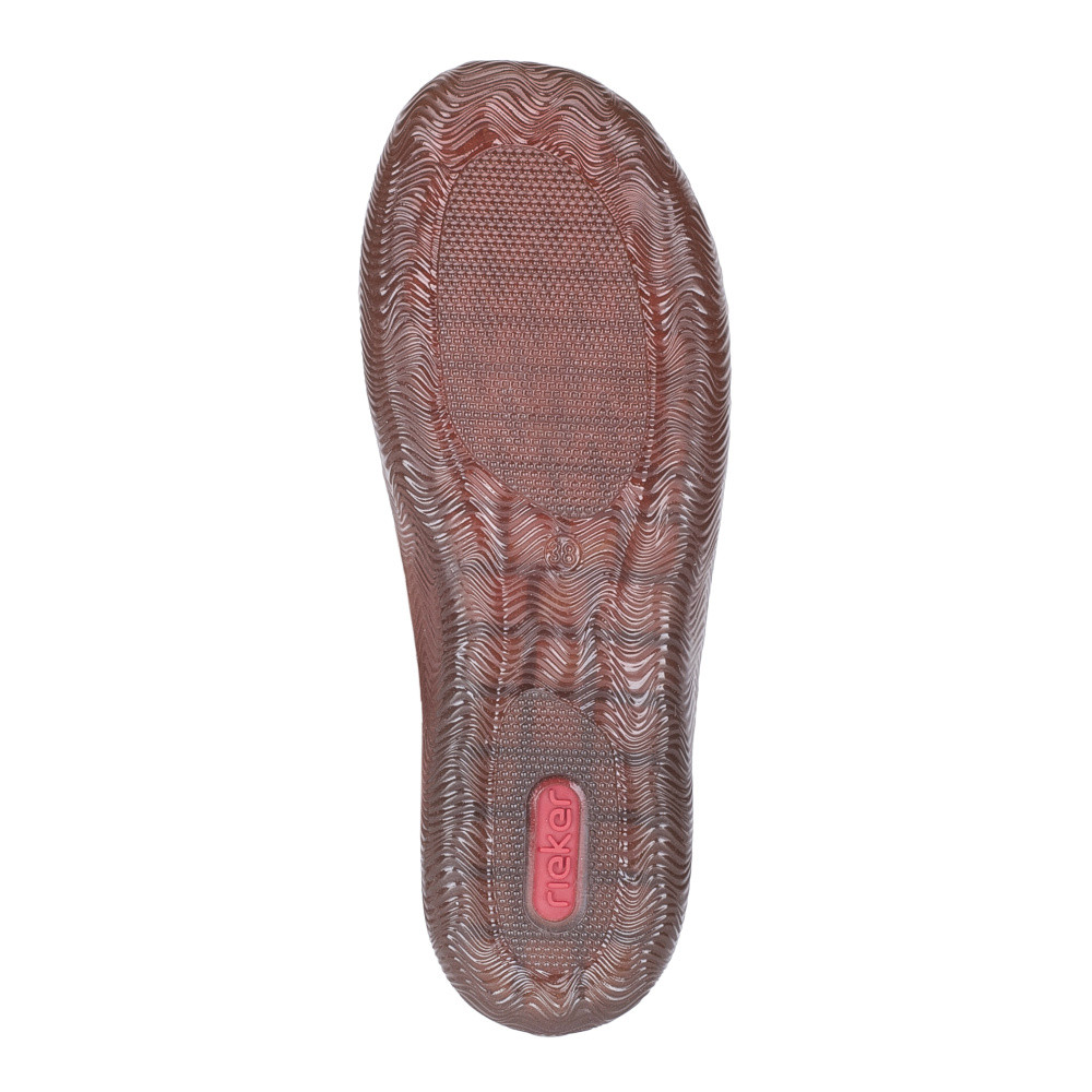 detail Dámské polobotky RIEKER N2401-54 zelená S6