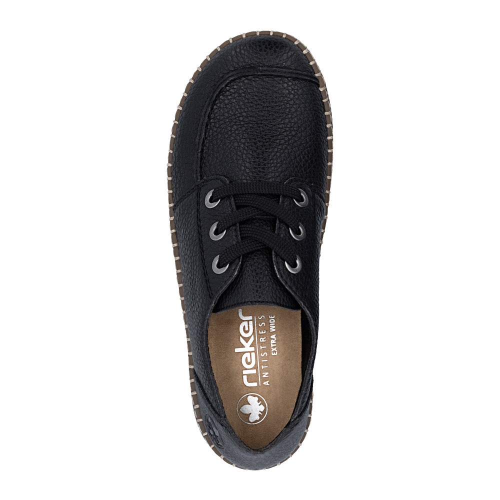 detail Dámské polobotky RIEKER N2402-00 černá S6